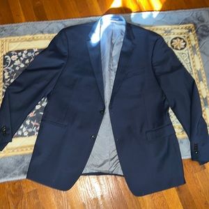Tommy Hilfiger Men’s Blazer Suit Jacket Long Sleeve Navy Blue 46L